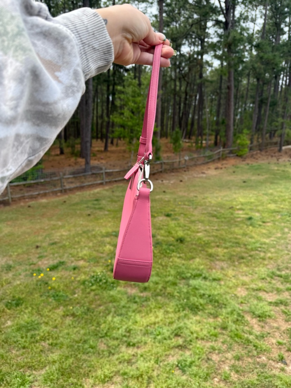 Coach Pearlized Nappa Leather Demi Shoulder Bag - Picture 4 of 8
